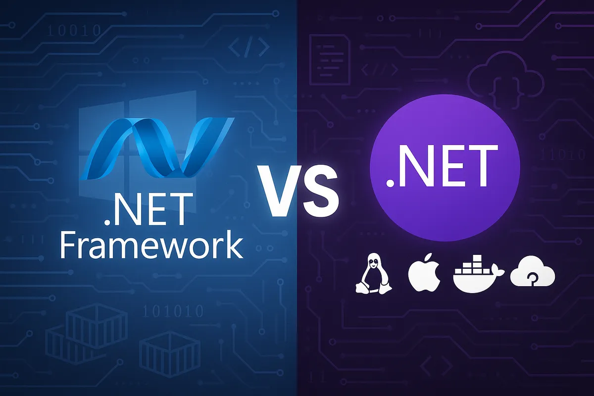Thumbnail for .NET vs .NET Framework – What to Choose in 2025?
