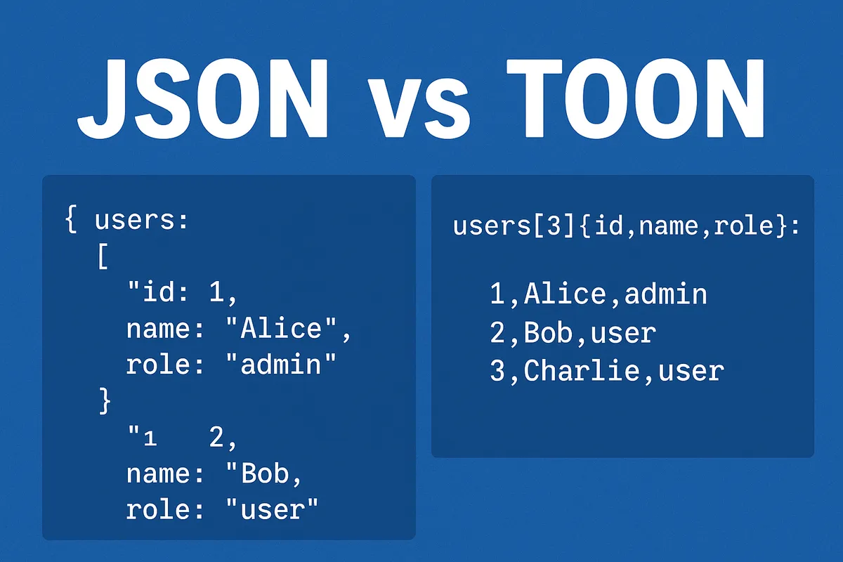 Thumbnail for JSON vs TOON: Which Format Works Better with Large Language Models?